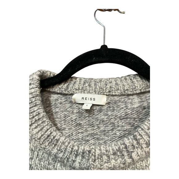 Reiss Sweater Woman 6 Gray - Picture 2 of 6